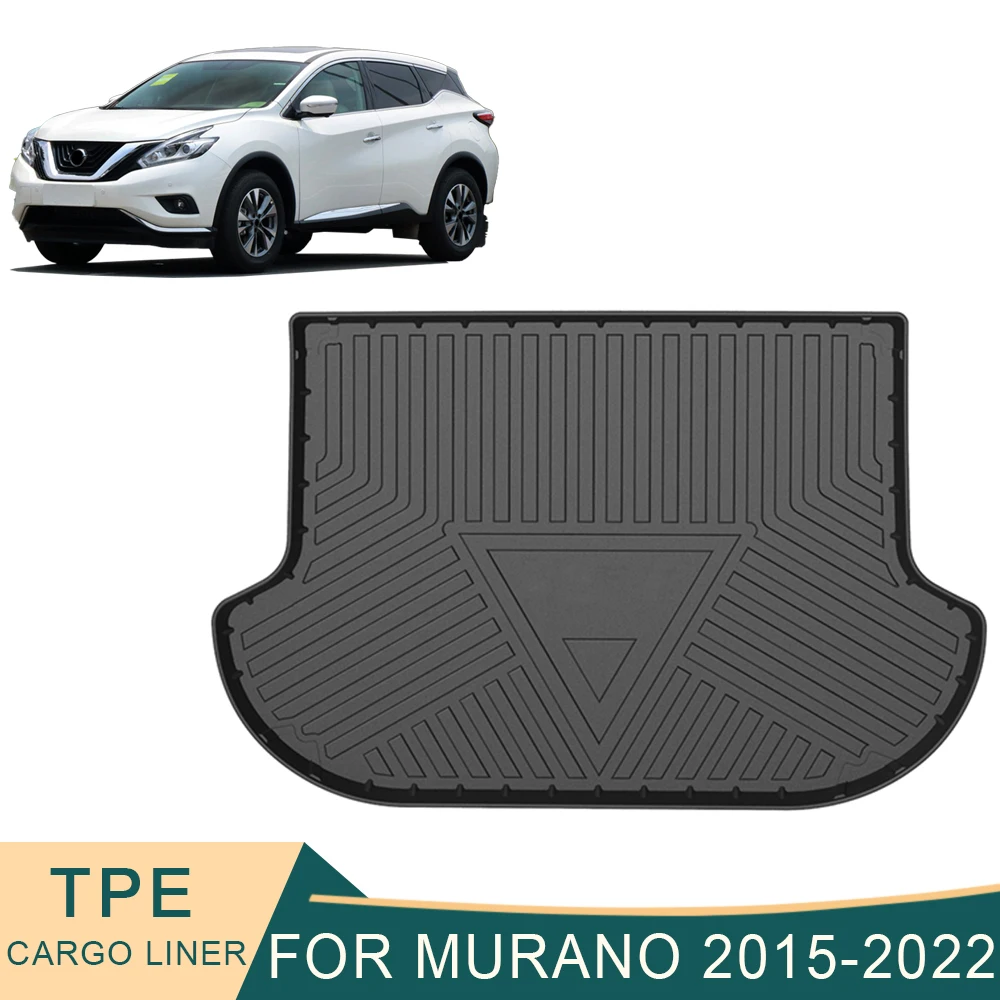 

For Nissan Murano Z52 3rd 2015-2022 Auto Car Cargo Liner All-Weather TPE Non-slip Trunk Mats Boot Tray Trunk Carpet Accessory