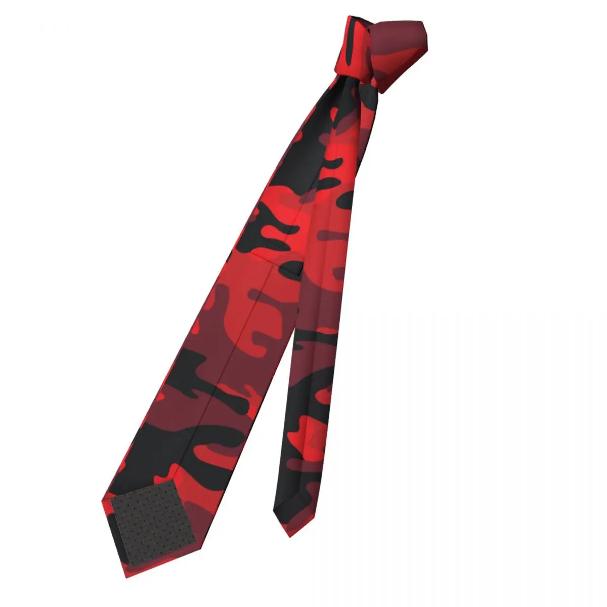 Military Red Camouflage Neckties Men Women Polyester 8 cm Camo Texture Neck Ties for Men Slim Classic Daily Wear Gravatas Gift