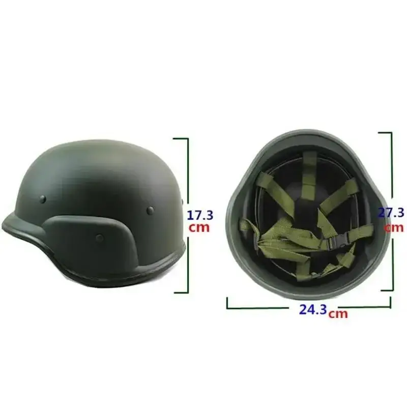 Helmet Safety Helmet World War 2 German War Steel Helmets Army for Outdoor Activities Cycling Jungle Game Protective