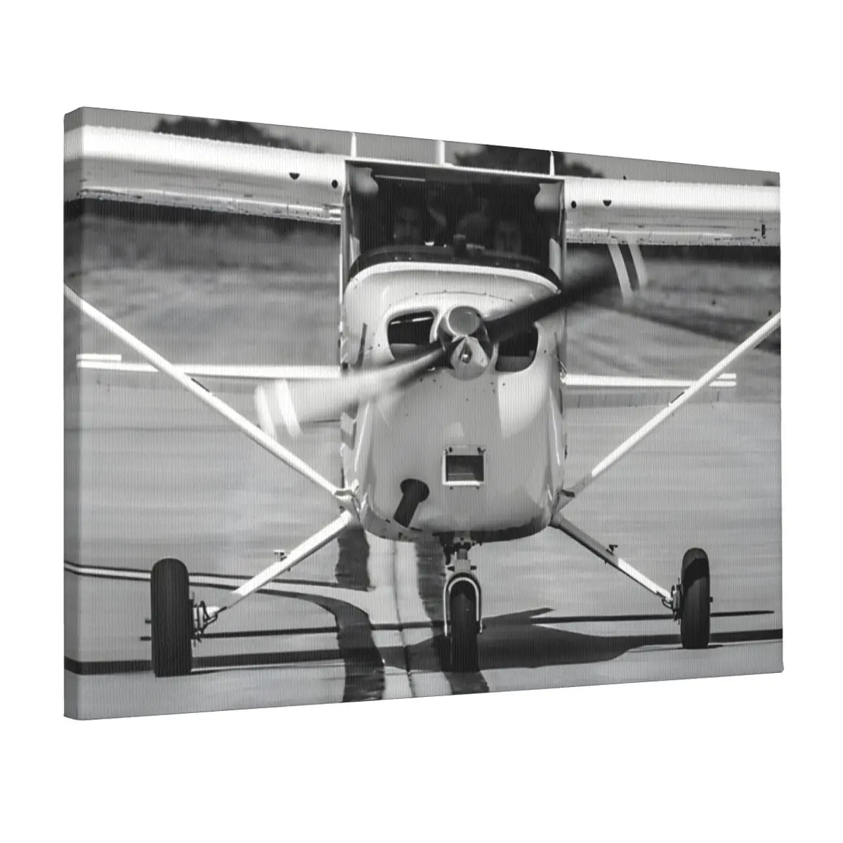 

Cessna 172 On Taxiway Figur Frameless Posters Canvas Paintings High Quality Art Picture Prints Friends Child Gifts Room Decor