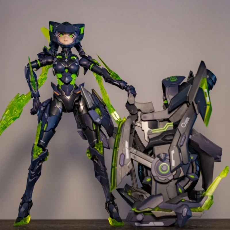 

Honor Of Kings Lady Sun Апокалипсис Мех 1/12 Собранный мобильный костюм Девушка Аниматель Студия и Арена Вальника Меха Модель мышца