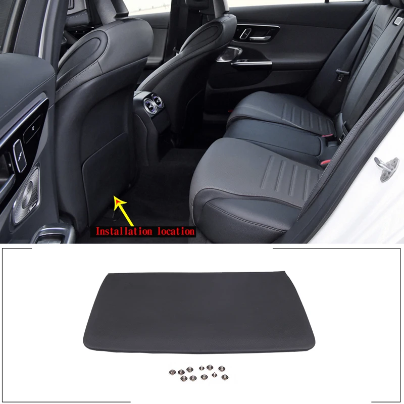 

Car Seat Back Panel Backrest Storage Pocket Cover Suitable for Mercedes Benz C E GLC CLS Class W205 W213 W253 W257 2059105320