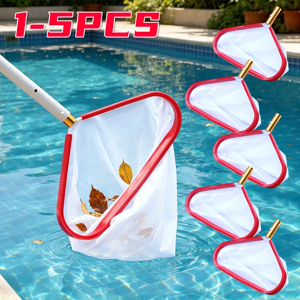 

1/2PCS Pool Landing Net Fine Mesh Pool Net Aluminium Handle Professional Pool Net Pool Cleaning Net for Pool Hot Tub Pond
