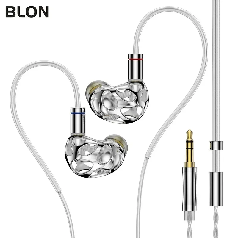 BLON BL-A8 BLA8 HIFI in Ear Earphone 10mm Lightweight Diaphragm Running Wired Headphones Sport Music Earbuds BLON MINI BL-03