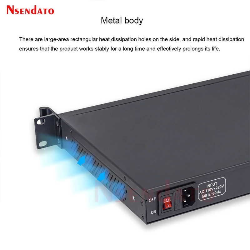 Boîtier décodeur vidéo H.265, H.264, VGA, HDMI, SDI, 1U, Rack, émetteur, récepteur de flux IP, IPTV pour SRT, UTP, HTTP, RTSP, RTMP, RTMPS, HLS, FLV