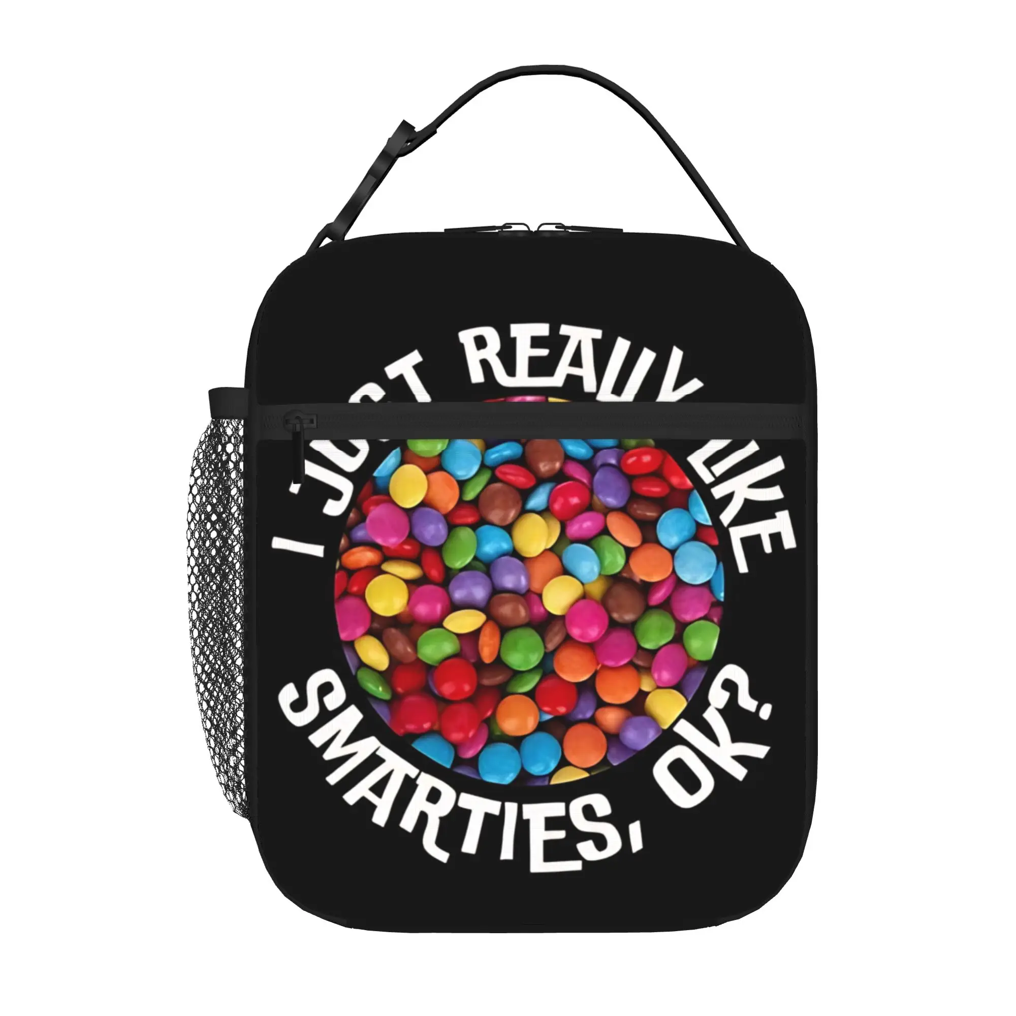 1 Piece For Students Food Container Just Like Candy Portable Pocket Smarties Zipper Closure Aluminum Foil Food Pouch For Travel