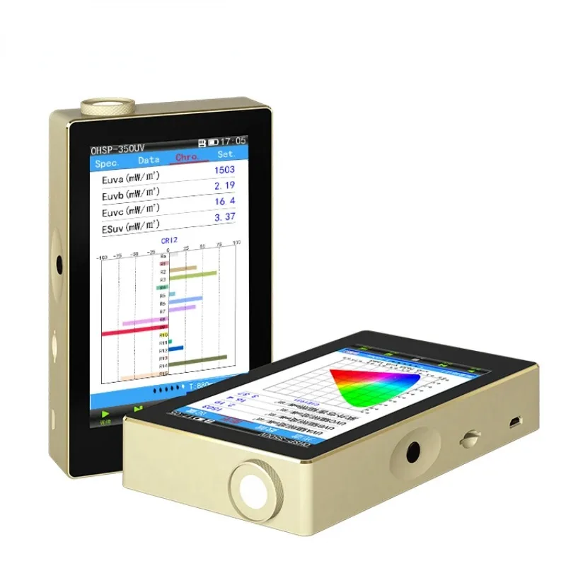 Handheld Spectrometer UV Light Meter 230-850nm Test Ultraviolet Lamp