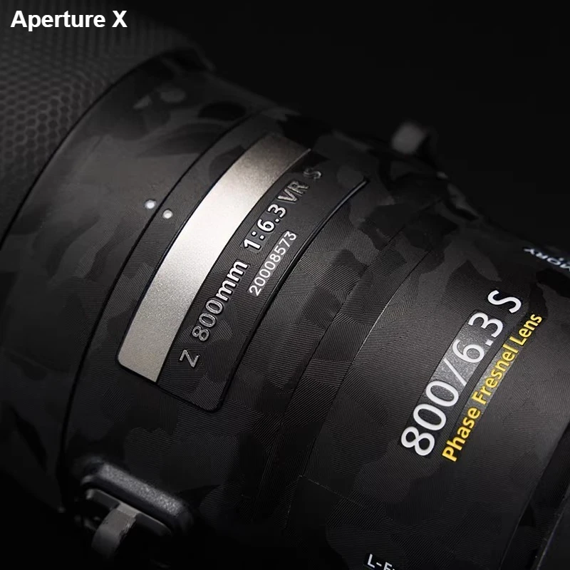 

For Nikkor Z 800mm F6.3 VR S Lens Sticker Anti-Scratch Coat Wrap Protective Film Body Protector Decal Skin 800-6.3