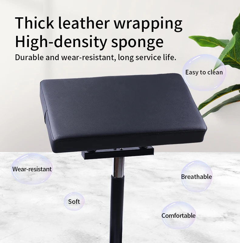 Manufacturer wholesale price tattoo hand rest new hydraulic adjustable tattoo stool armrest