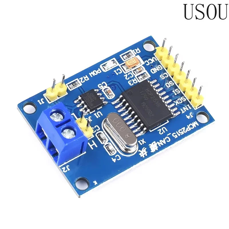 MCP2515 CAN Bus Module TJA1050 Receiver SPI Interface CAN Bus Transceiver Board for 51 MCU ARM Controller DIY