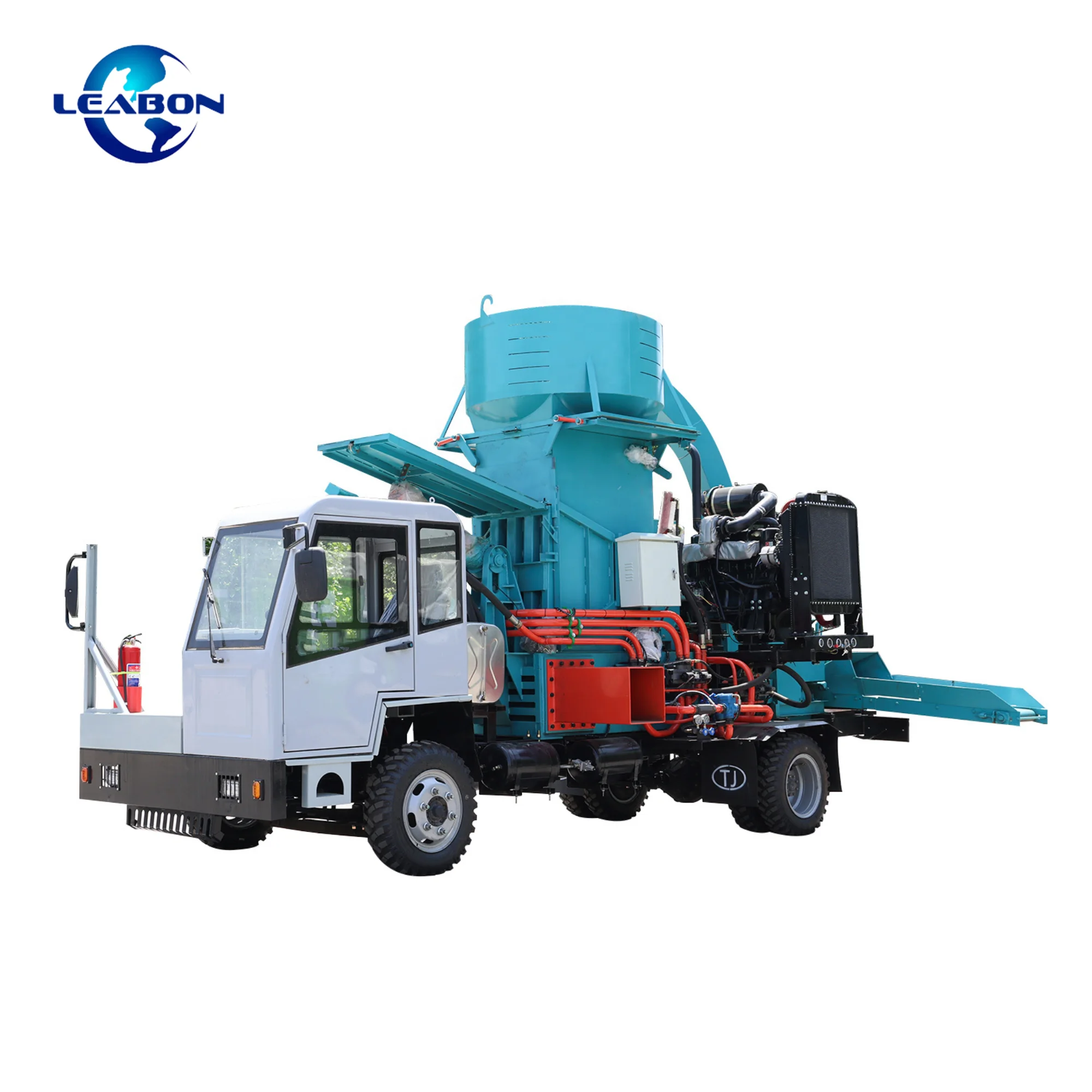 6-16mm Grass Length Automatic Peanut Seeding Corn Grass Straw Baler for Rape Corn Stover Silage Picker Baler