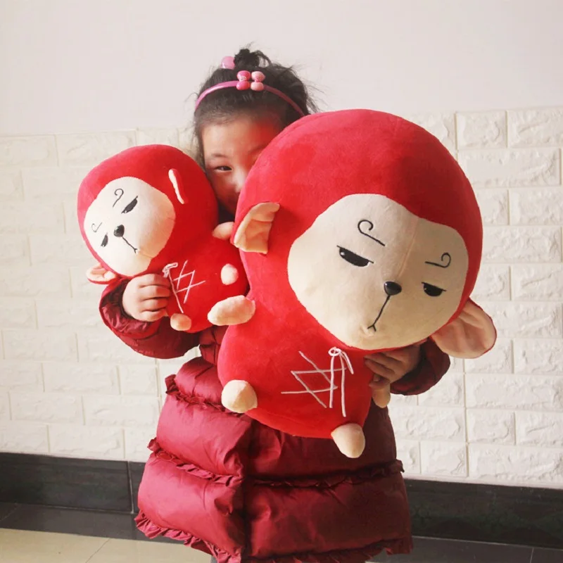 Hwayugi A Korean Odyssey Monkey King Journey To West Plush Toy Stuffed Doll TV Model Soft Pillow Cushion Hand Warm Boy Girl Gift