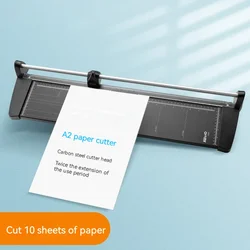 A2 Precision Paper Cutter Paper Knife Photo Trim Diy Scrapbook Portable Alloy Cutting Tool Cutting Pad Home Office Supplies