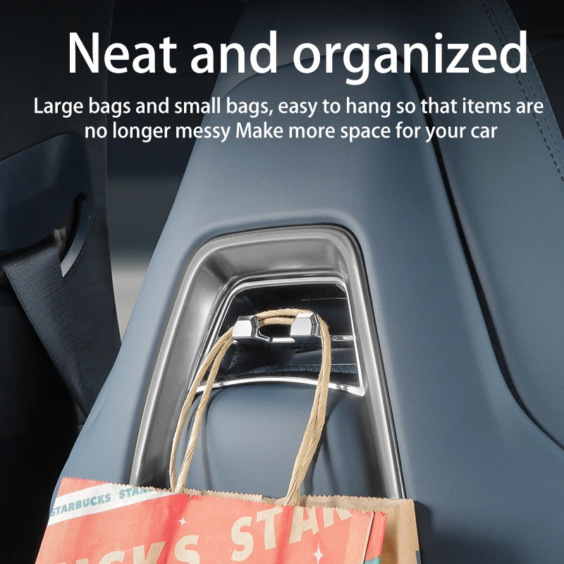 For ZEEKR 001 special seat back hook, car multi-functional storage, interior supplies, car storage hook 21-25 ZEEKR