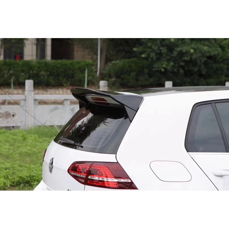 For Golf 7 MK7 MK7.5 Standard Edition Car Top Wing SPOILER ABS Material 2014-UP (Rline installation requires flank removal)