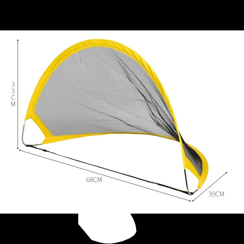 サッカーとサッカーのゴールネットセット,屋外トレーニングネット,インタラクティブなおもちゃ,折りたたみ式,子供のためのおもちゃ