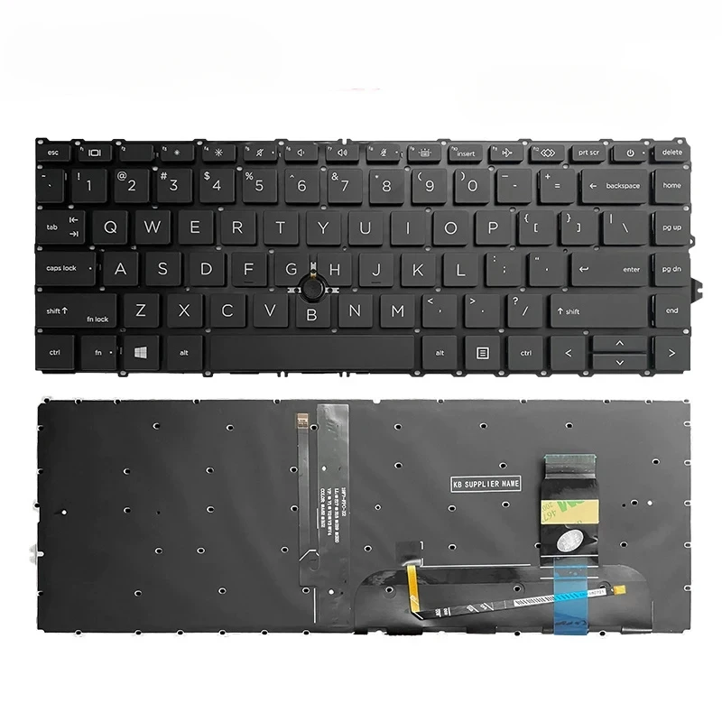 New Laptop replace keyboard for HP EliteBook 745 840 845 G7 G8 zbook14 G7 G8