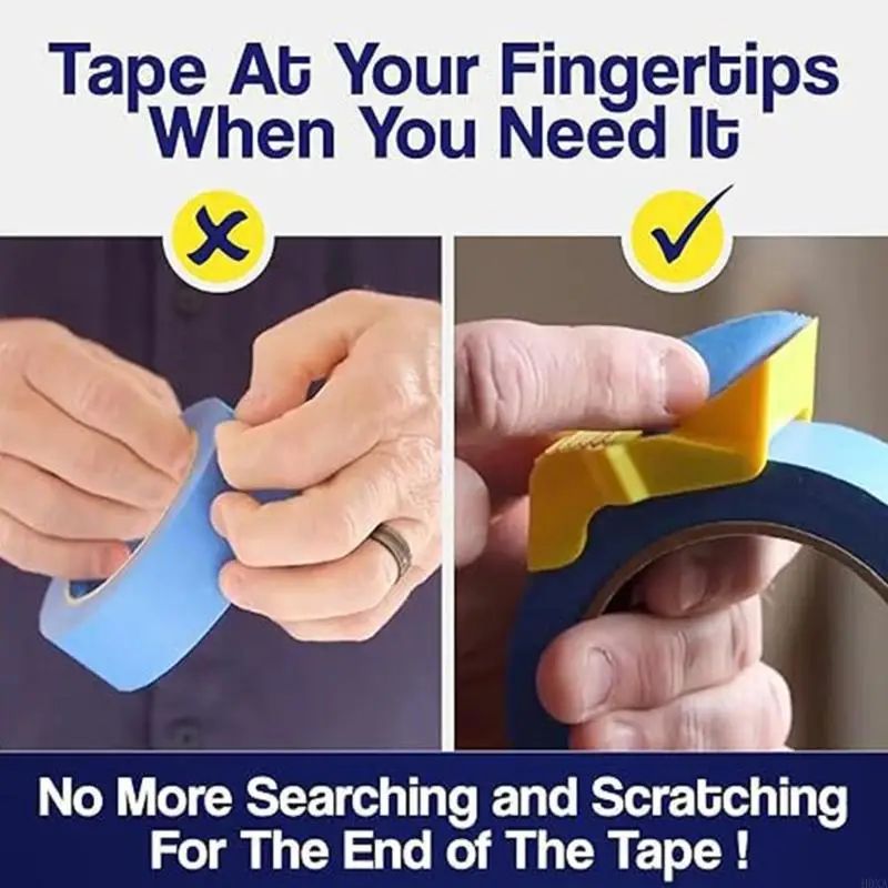 H0XA 3pcs Multiple Size Tape Dispenser for Packaging Parcels Tape Application