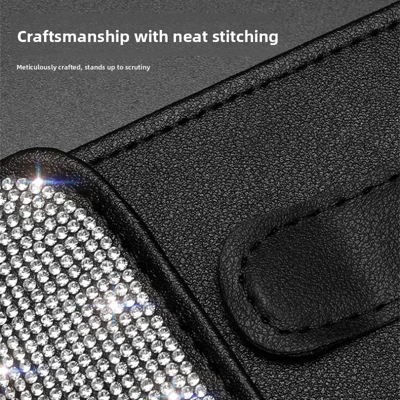 Universal Tissue Refill Bag,Car Sun Visor Hanging Napkin Drawer Case,Multipurpose Pocket,Backseat Napkin Rectangle Organizer Box