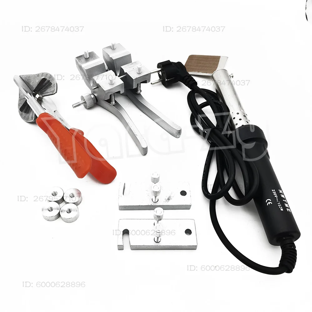 110V/220V PU Round Belt Butt Welding Kit Welder Machine & Scissor & Clamp with Carry Box with Temp Adjustable