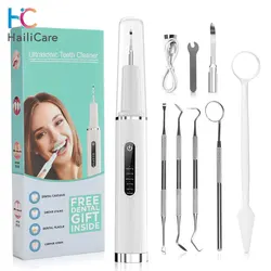 Ultrasonic Teeth Cleaner Oral Dental Scaler Calculus Tartar Remover Plaque Stains Removal Tooth Whitening Cleaning tools