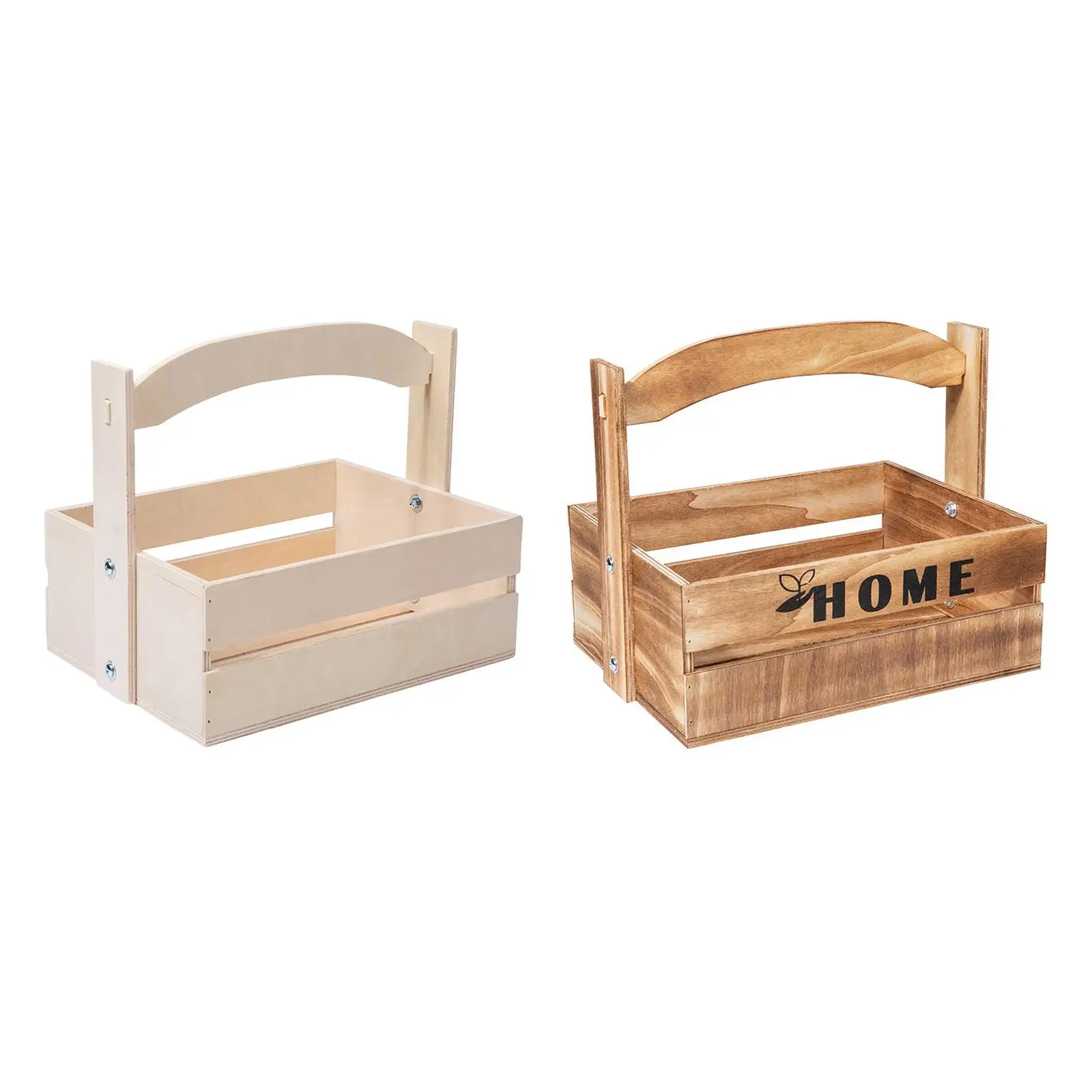 

Wooden Fruit Basket Countertop Holder for Living Room Countertop Tabletop