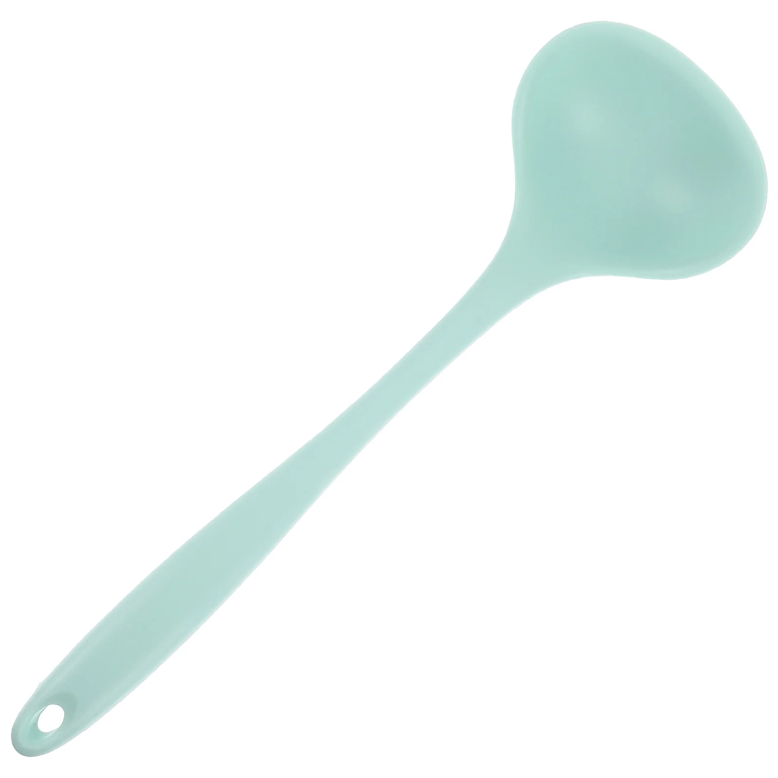 

Silicone Kitchen Spoon (avocado Green) Ladle Stuff Household Serving Spoons Ladles for Soup Silica Gel