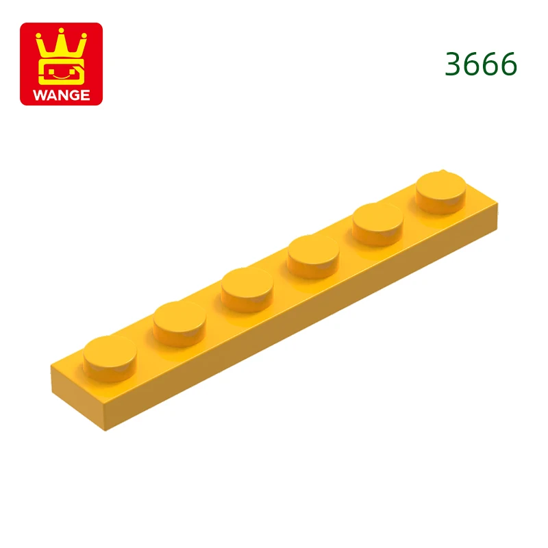 wange 102 Teile/los 3666 1x6 Grundlegende Baustein Moc Lose Teile Kompatibel mit Ziegel DIY kinder Spielzeug Montage geschenk Lagerung Box 9