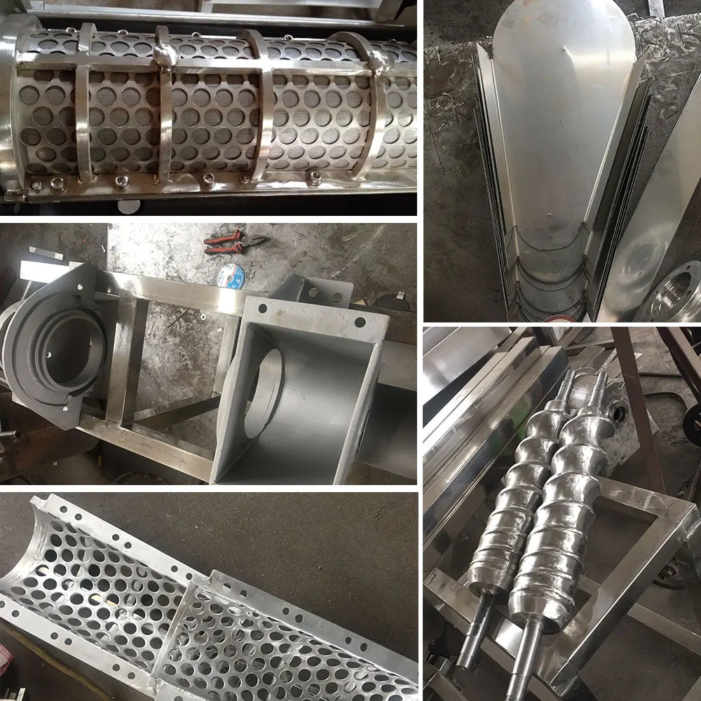 Saftprozessor aus Edelstahl, Gemüse- und Obstprozessor zum Entsaften