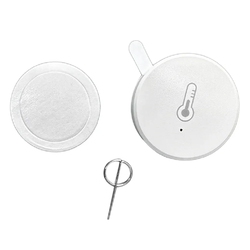 AD41-Graffiti Zigbee مستشعر درجة الحرارة والرطوبة الذكي وصلة المنزل الذكي درجة الحرارة والرطوبة اللاسلكية