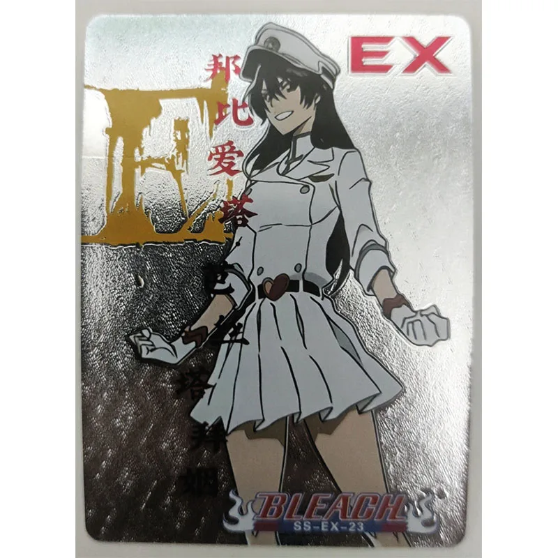 Anime Bleach Bambietta Basterbine Dokugamine Riruka Ex Card Game Collection Rare Cards Children\'s Toys Surprise Birthday Gifts