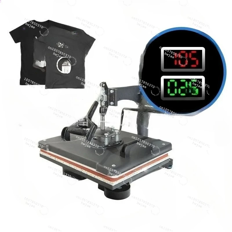 Five-in-One Heat Transfer Machine, Digital Heat Press for T-shirts, Mugs, Hats, Gold Transfer, and Printing Machine