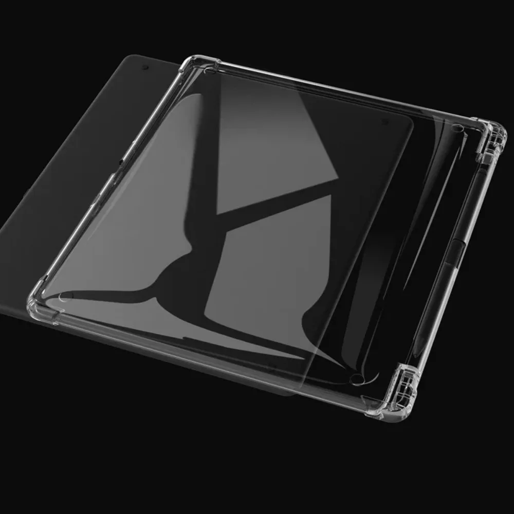 حافظة شفافة لأمازون كيندل ، تبو سيليكون ، مناسبة لـ Kindle Scribe ، على فتحة القلم ، من TPU