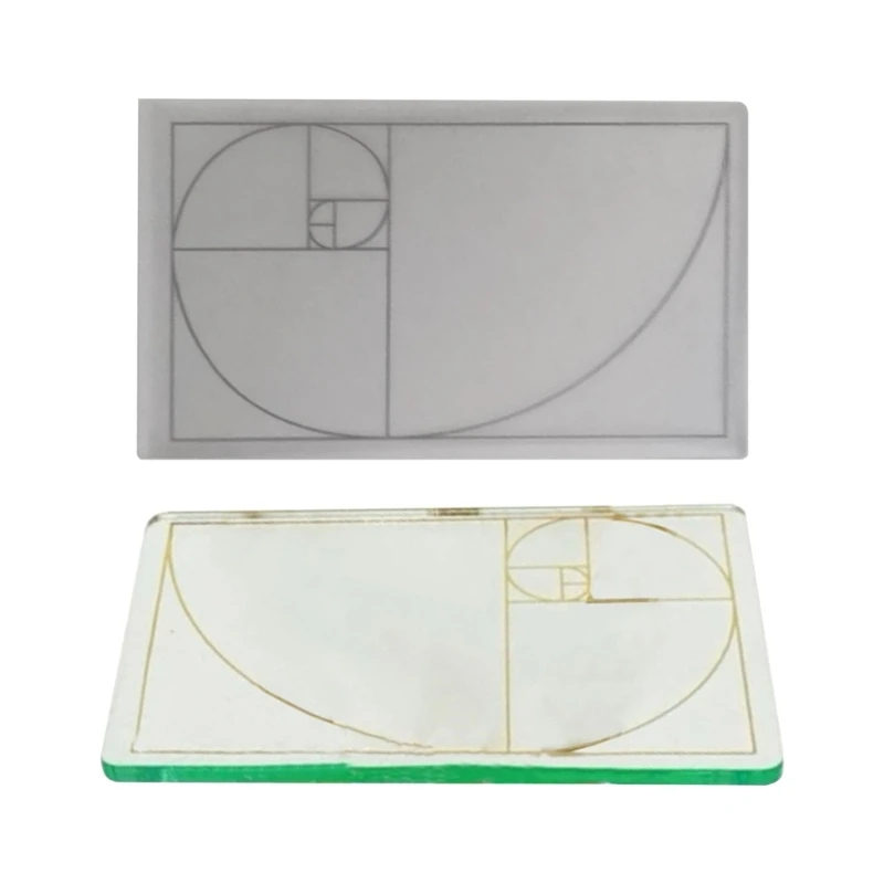 Golden Ratio/Fibonaccis Composition Views Finder/Viewer Photography/Painting/Drawing Credit Card Size Easy to Carry