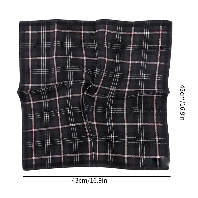 2 قطعة منديل رجالي منقوش 100% قطن مناديل جيب ناعمة على الموضة