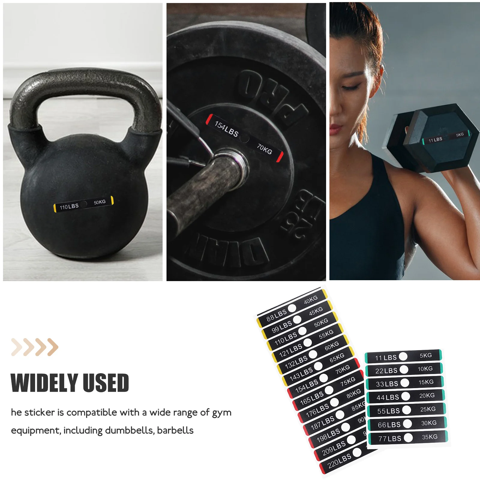 Signs Weight Label Weighting Tag Labels Multifunction Sticker Tags Nail Stickers