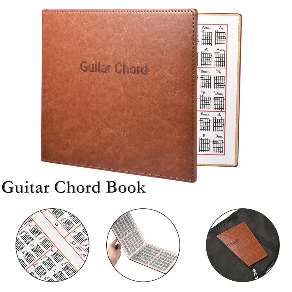 

Guitar Chord Book Notebook for Beginners with C Portable Music Essential Teaching Supplies Fits Bag Backpack