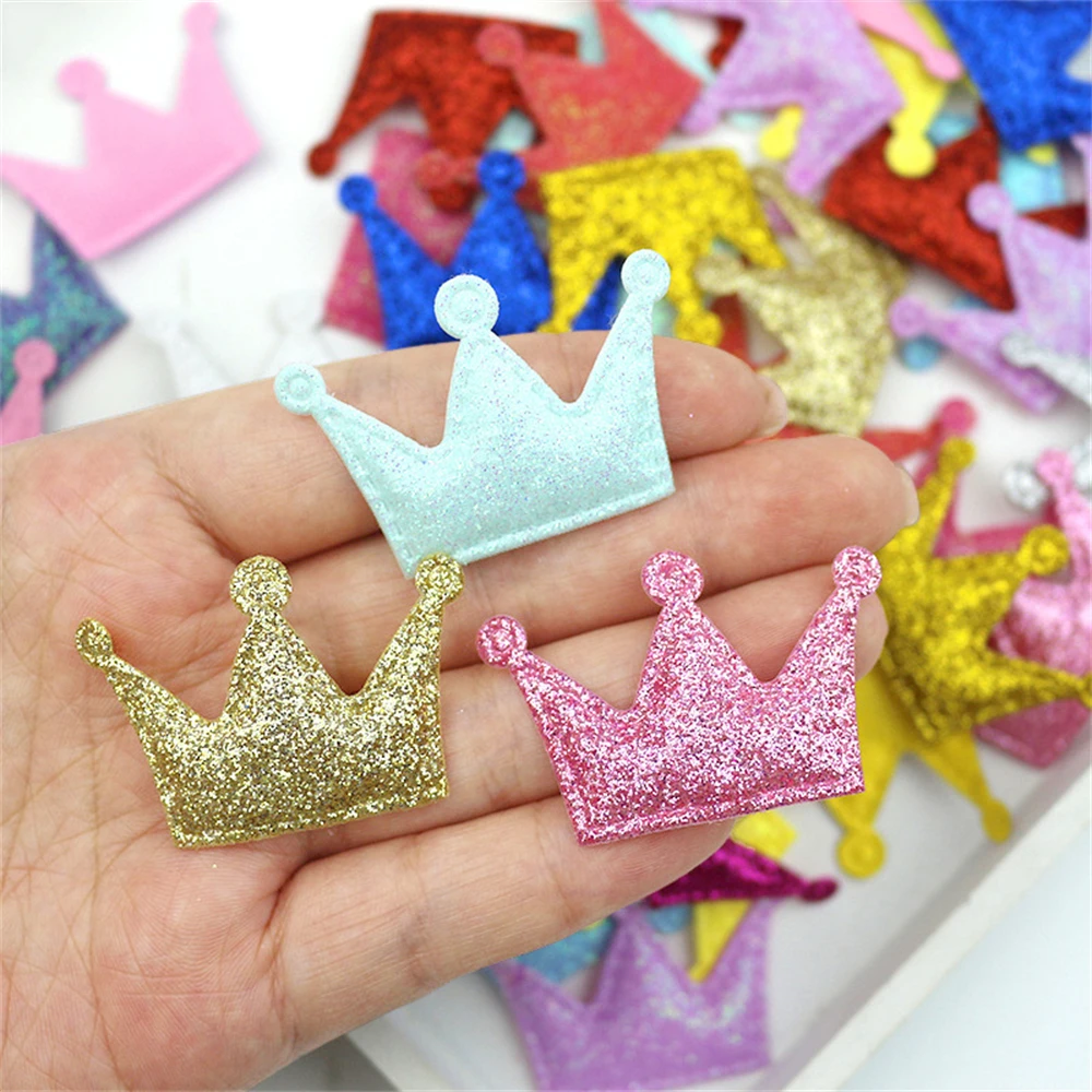 Hair Accessory Durable Versatile Use Easy To Apply Adds Stylish Flair Eye-catching Glitter Candy-colored Glitter Crown