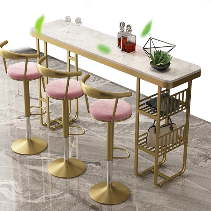 Nordic Kitchen Bar Chair Modern High Luxury Counter Stool Bar Chair Home Design Bancos Para Barra De Bar Furniture Decoration