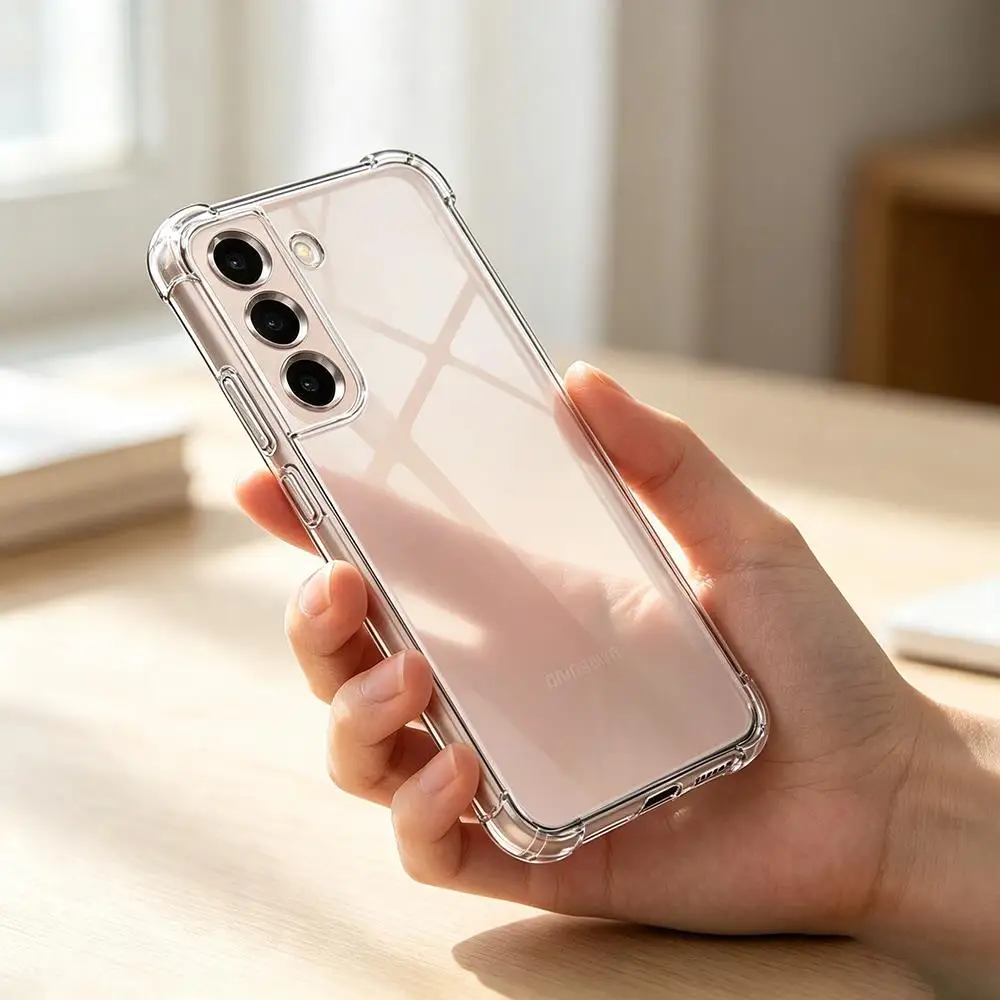 Crystal Silicone Clear Case For Samsung Galaxy A14 A24 A34 A54 A04 0A4S A04E A05 A05S A15 A25 A35 A55 Shockproof Cover Coque