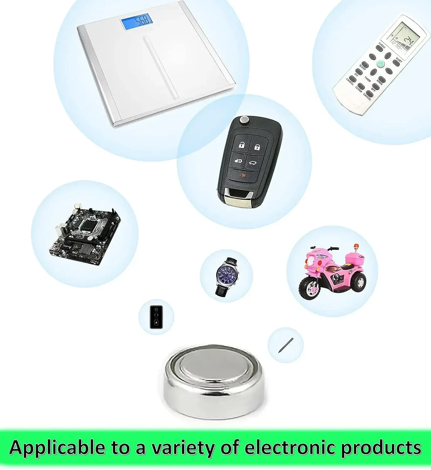 بطاريات قلوية 1.55 فولت AG11 SR721 زر عملة خلية SW 362 361 162 لمشاهدة اللعب عن بعد مع أداة مفك البراغي 0% زئبق مجاني