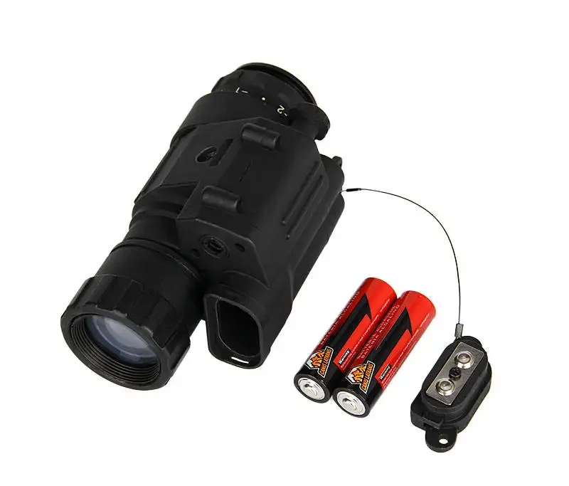 Tactical PVS14 Night Vision Scope Monocular Infrared Head Mounted Night Vision Goggles with Mount