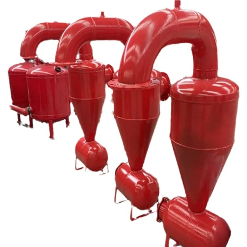 Water treatment equipment for fruit tree irrigation, centrifugal screen filter, flow rate of 30 cubic meters