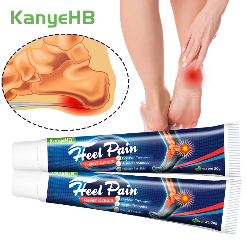 

2Pcs Heel Spur Pain Relief Cream Treat Metatarsal Fasciitis Plantar Joint Tendon Pain Rheumatism Foot Bone Spurs Ointment A983