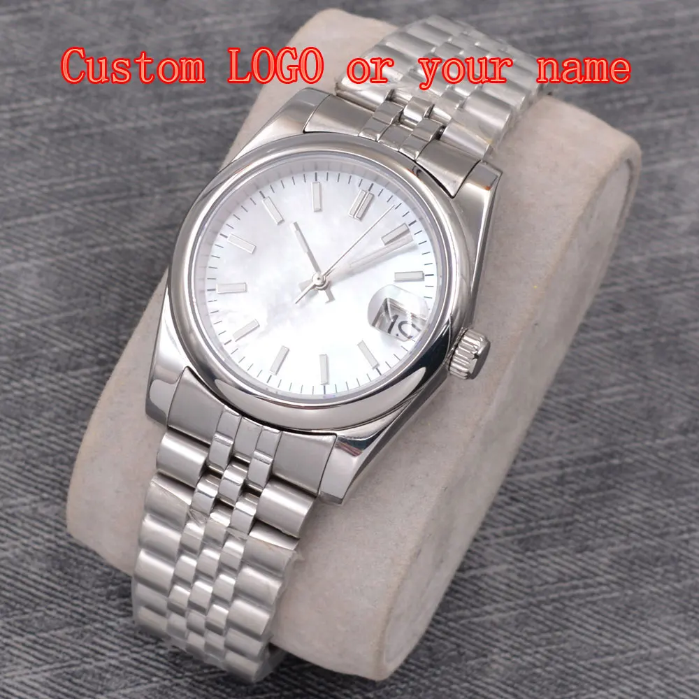 Debert 36 мм/39 мм на заказ NH35 автоматические мужские часы модель корпуса циферблат светящиеся автоматические механические мужские часы