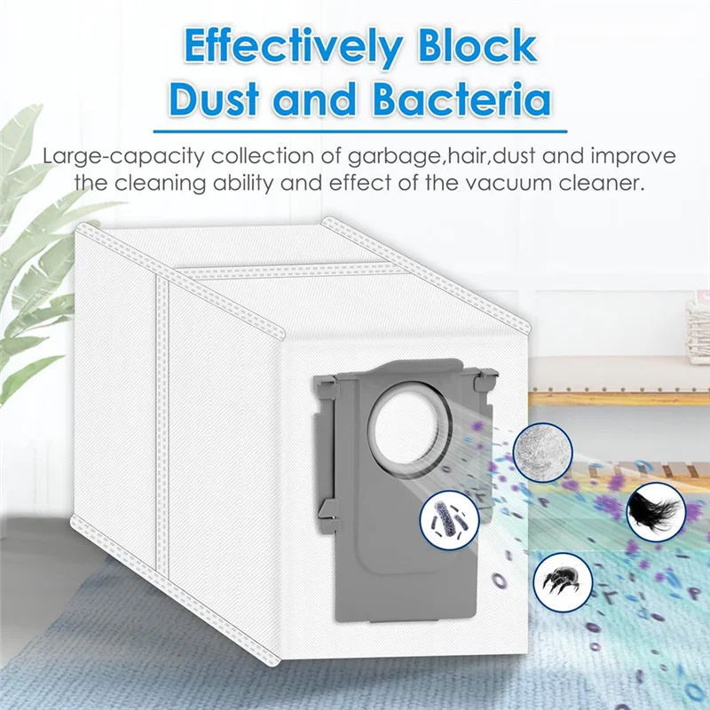 A76G-交換メインサイドブラシ Roborock Saros 10R ロボット掃除機 Hepa フィルターモップ布ダストバッグ