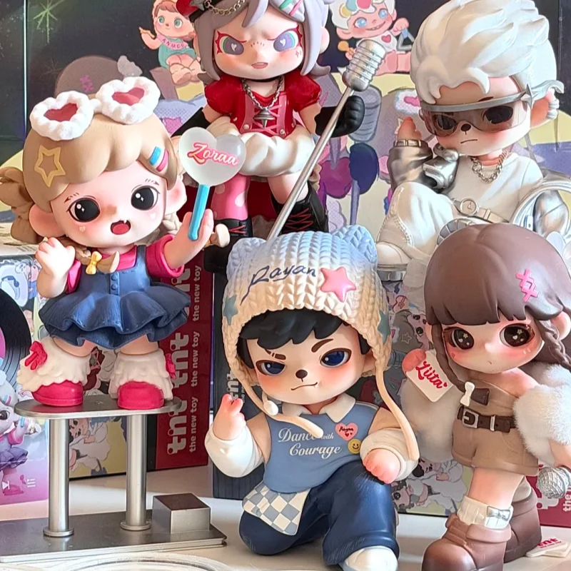 

Genuine Acoustic Wave Fission Series Blind Box All-Star Lineup Rayan Trendy Mysterious Surprise Box Desktop Ornament Hot