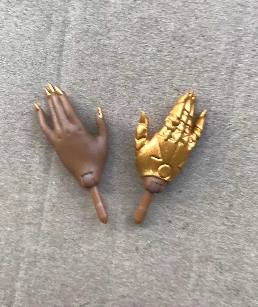 Original Doll Hands Shoes Boots Earrings Decors Doll Replacement White Beige Brown Hands Colorful Doll Accessories