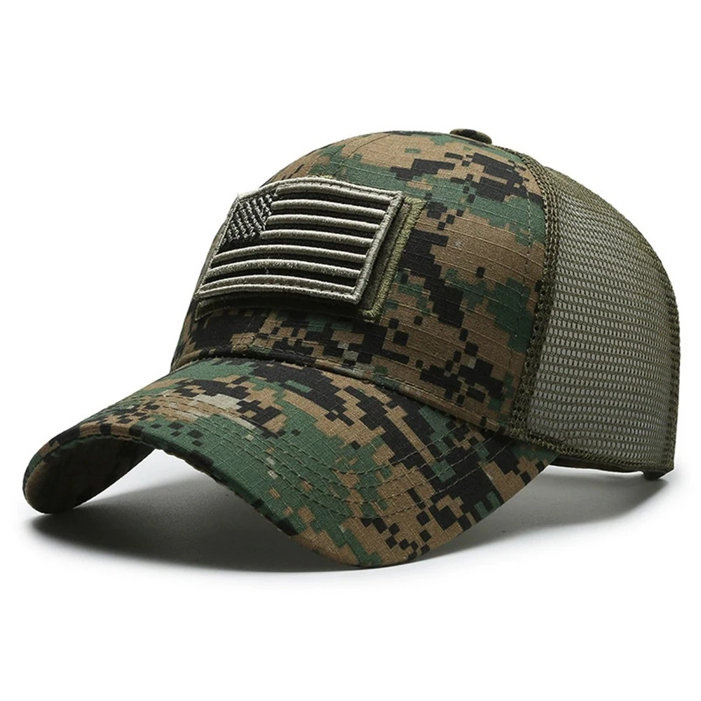 New Mesh Breathable Personality Sticker Embroidery Women's Baseball Cap Mesh Hat Men's Outdoor Sunscreen Cap