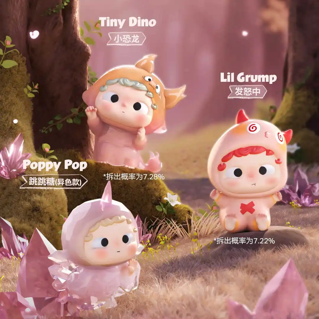 Ozai De Hooded Adventures Series Blind Box Mooie Mini Beeldje Decoratie Model Speelgoed Ozai Anime Figuur Verrassingsdoos Kindergeschenken